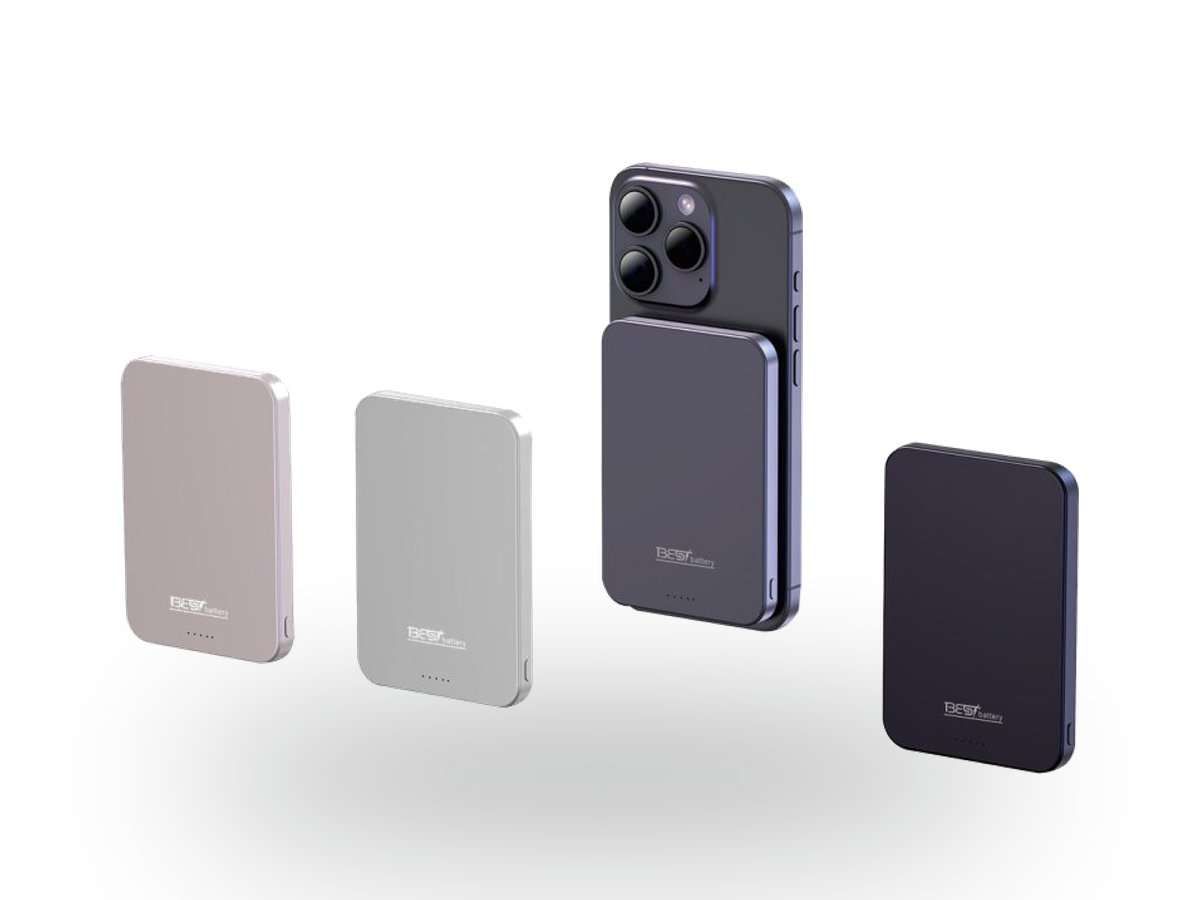 Ultra-Slim Magnetic Wireless Power Bank - 5000mAh (DG-S6)