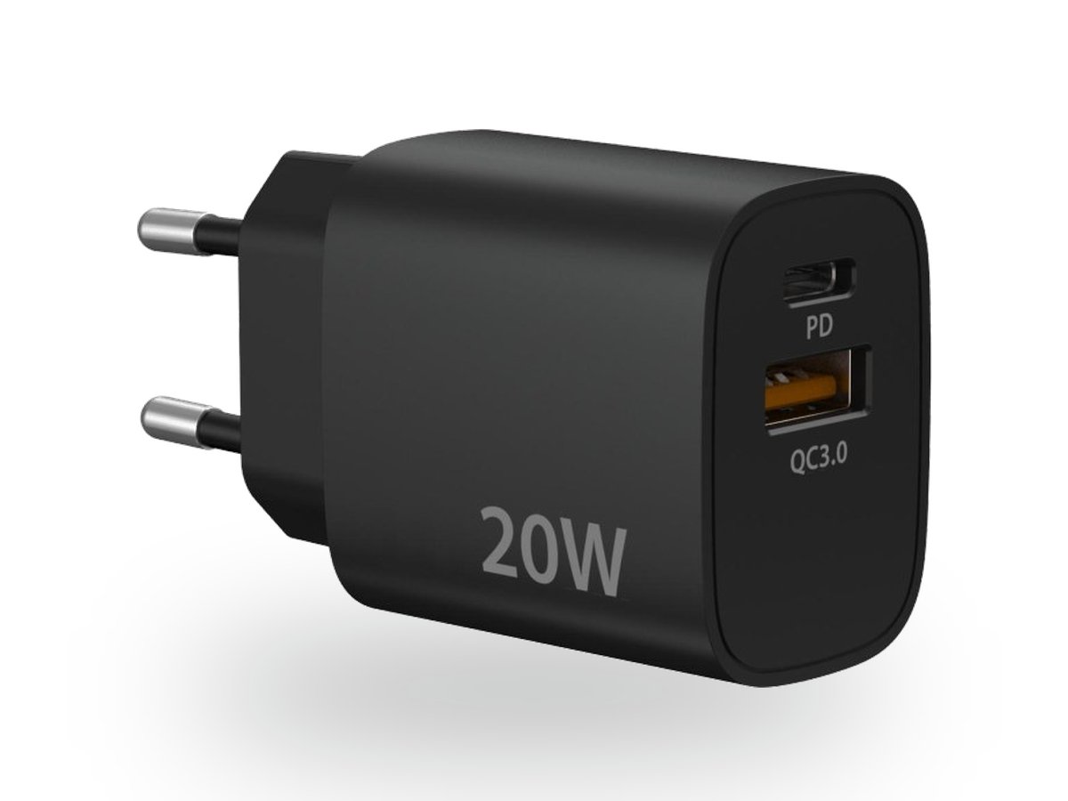 PD Charger 20W Dual Port (TPD-203)