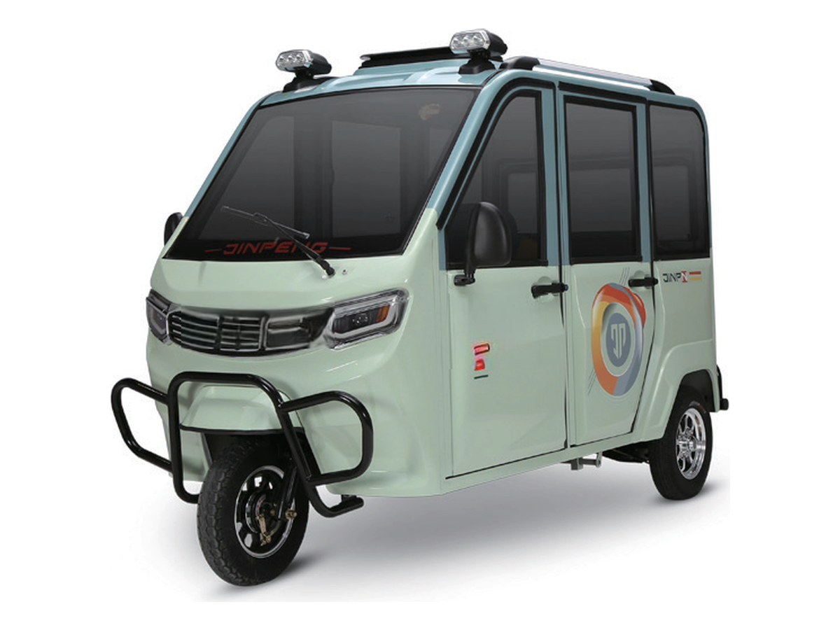Jinpeng HG Enclosed Passenger Tricycle (5-Door, 4-Seat)