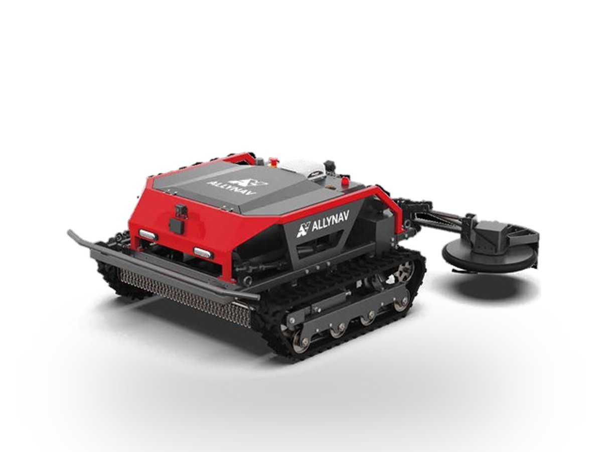 Electric Track Mower — ALLYNAV Taurus80E