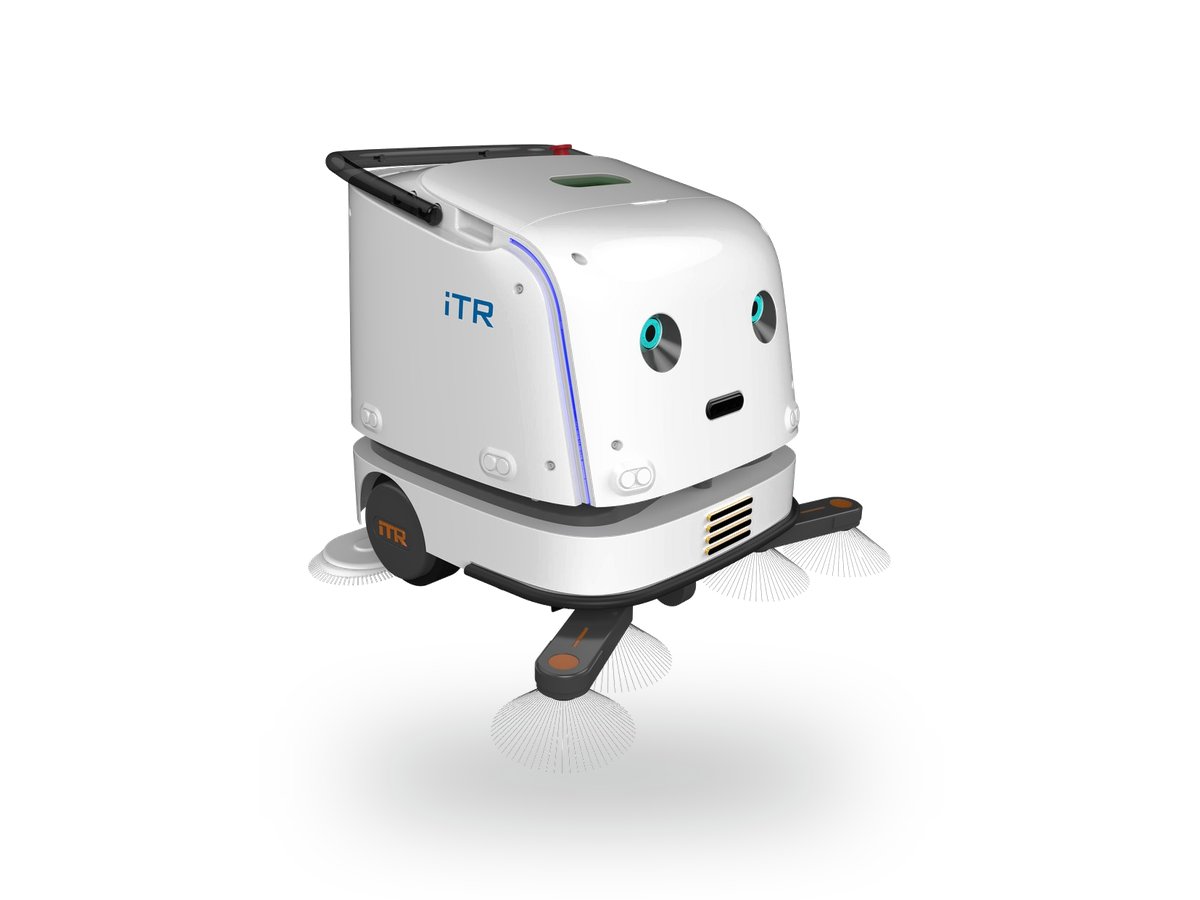 Commercial Scrubber Robot — iTR M2 Pro