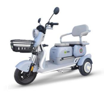 A31 Electric Cargo Tricycle — single 350W trim (cargo tricycle)