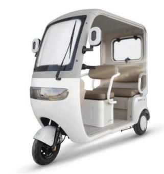 A33 Electric Cargo Tricycle — single 650W trim (cabin tricycle)