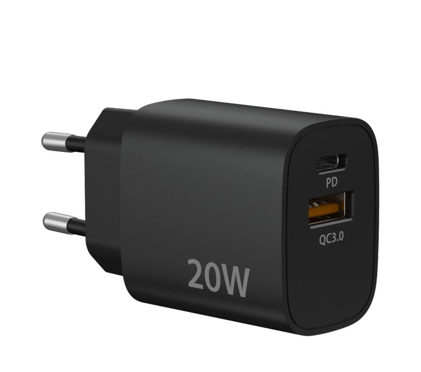 PD Charger 20W Dual Port (TPD-203)