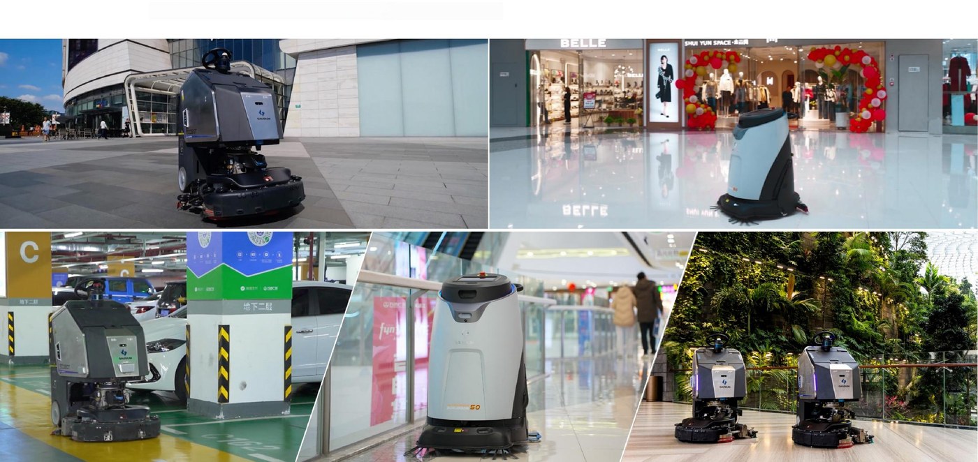 Commercial Scrubber — Gaussian Robotics Series