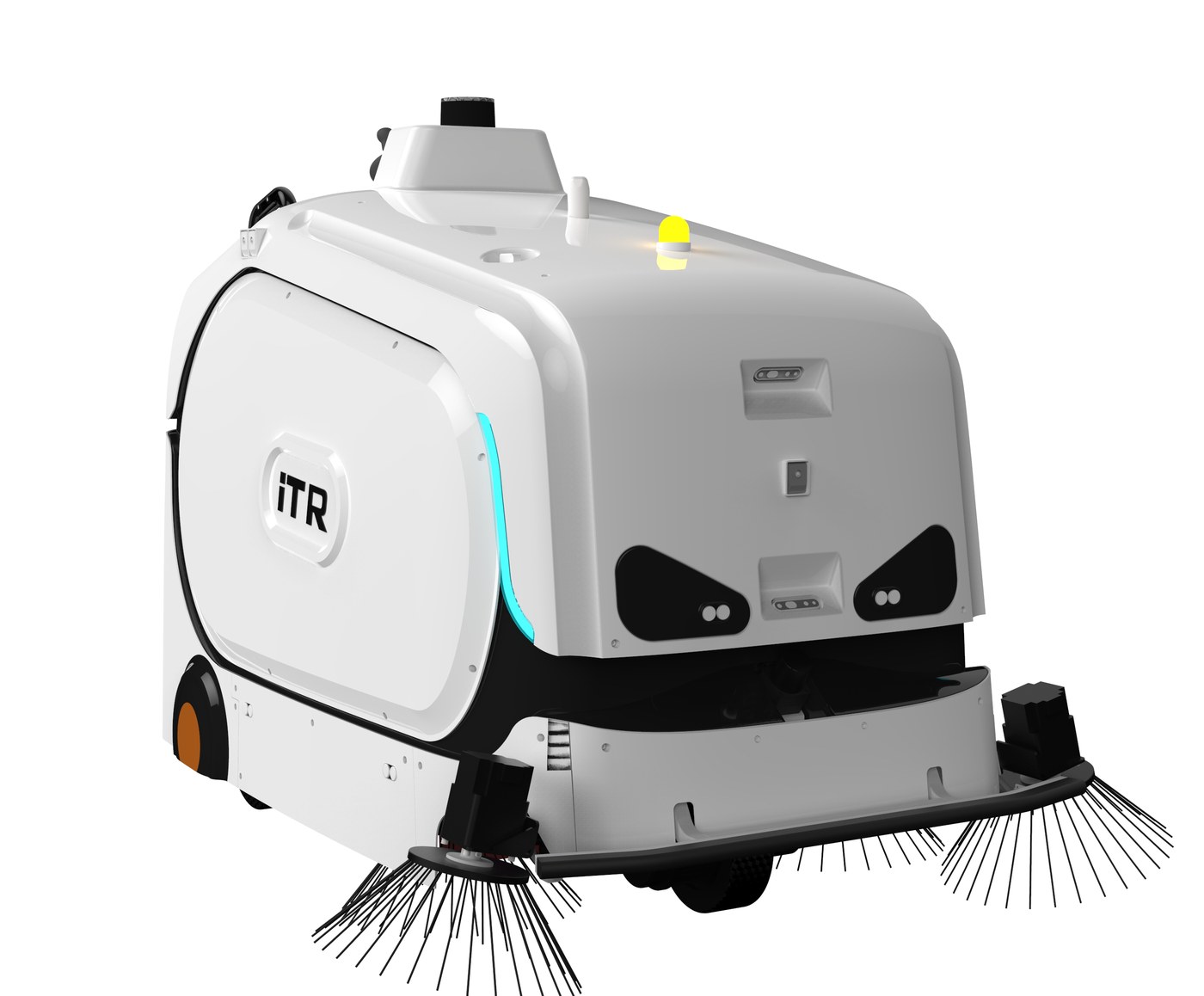 Outdoor Sweeper Robot — iTR W1
